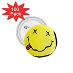 grunge Emoji  1.75  Button (100 pack) 