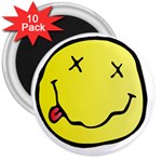 grunge Emoji  3  Magnet (10 pack)