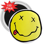 grunge Emoji  3  Magnet (100 pack)