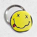 grunge Emoji  2.25  Handbag Mirror