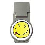 grunge Emoji  Money Clip (Round)