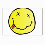 grunge Emoji  Postcard 4 x 6  (Pkg of 10)