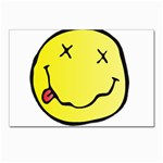 grunge Emoji  Postcards 5  x 7  (Pkg of 10)