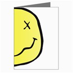 grunge Emoji  Greeting Card