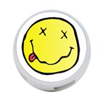 grunge Emoji  4-Port USB Hub (Two Sides)