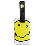 grunge Emoji  Luggage Tag (one side)