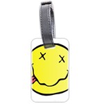 grunge Emoji  Luggage Tag (two sides)