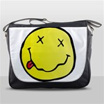 grunge Emoji  Messenger Bag