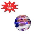 Donald Trump flag 1  Mini Button (10 pack) 