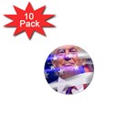 Donald Trump flag 1  Mini Magnet (10 pack) 