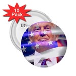 Donald Trump flag 2.25  Button (10 pack)