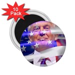 Donald Trump flag 2.25  Magnet (10 pack)