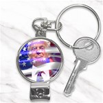 Donald Trump flag Nail Clippers Key Chain