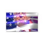 Donald Trump flag Sticker (Rectangular)