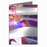 Donald Trump flag Greeting Card