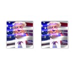 Donald Trump flag Cufflinks (Square)