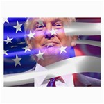 Donald Trump flag Large Glasses Cloth (2 Sides)