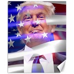 Donald Trump flag Canvas 11  x 14 