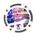 Donald Trump flag Poker Chip Card Guard