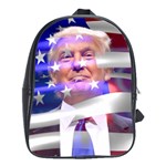 Donald Trump flag School Bag (Large)