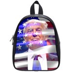 Donald Trump flag School Bag (Small)