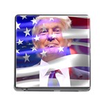 Donald Trump flag Memory Card Reader (Square)