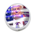 Donald Trump flag 4-Port USB Hub (Two Sides)