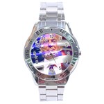 Donald Trump flag Stainless Steel Analogue Watch