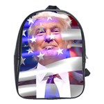 Donald Trump flag School Bag (XL)