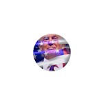 Donald Trump flag 1  Mini Button