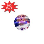 Donald Trump flag 1  Mini Button (100 pack) 