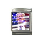 Donald Trump flag Italian Charm (13mm)