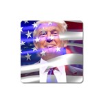 Donald Trump flag Magnet (Square)