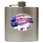 Donald Trump flag Hip Flask (6 oz)