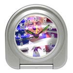 Donald Trump flag Travel Alarm Clock