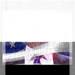 Donald Trump flag Jigsaw Puzzle (Rectangular)