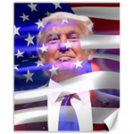 Donald Trump flag Canvas 16  x 20 