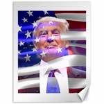 Donald Trump flag Canvas 18  x 24 