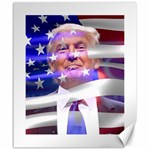 Donald Trump flag Canvas 20  x 24 