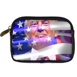 Donald Trump flag Digital Camera Leather Case