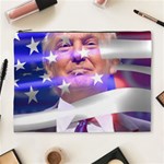 Donald Trump flag Cosmetic Bag (XL)