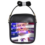 Donald Trump flag Girls Sling Bag