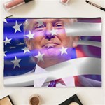 Donald Trump flag Cosmetic Bag (XXXL)