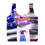 Donald Trump flag Full Print Recycle Bag (L)