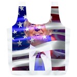 Donald Trump flag Full Print Recycle Bag (XL)