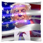 Donald Trump flag Large Flano Cushion Case (One Side)