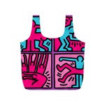 pop art Full Print Recycle Bag (S)