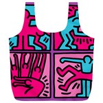 pop art Full Print Recycle Bag (XL)