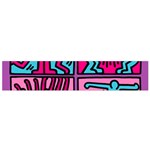 pop art Flano Scarf (Small)