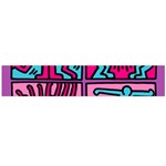 pop art Flano Scarf (Large)